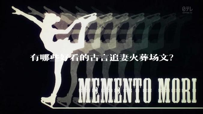 有哪些好看的古言追妻火葬场文？