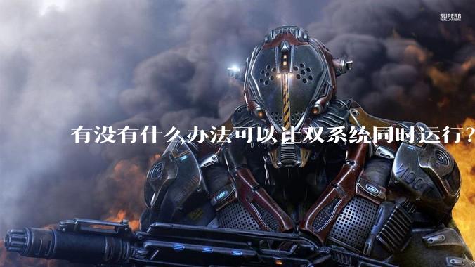 有没有什么办法可以让双系统同时运行？