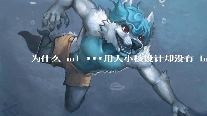 为什么 m1 ***用大小核设计却没有 intel 的问题？