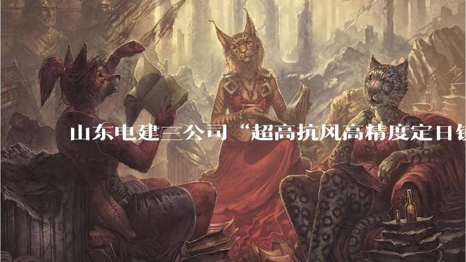 山东电建三公司“超高抗风高精度定日镜柔性组装线”正式投产_光热_产业_太阳能