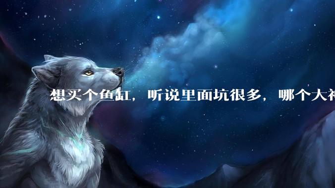 想买个鱼缸，听说里面坑很多，哪个大神给讲解一下呀？
